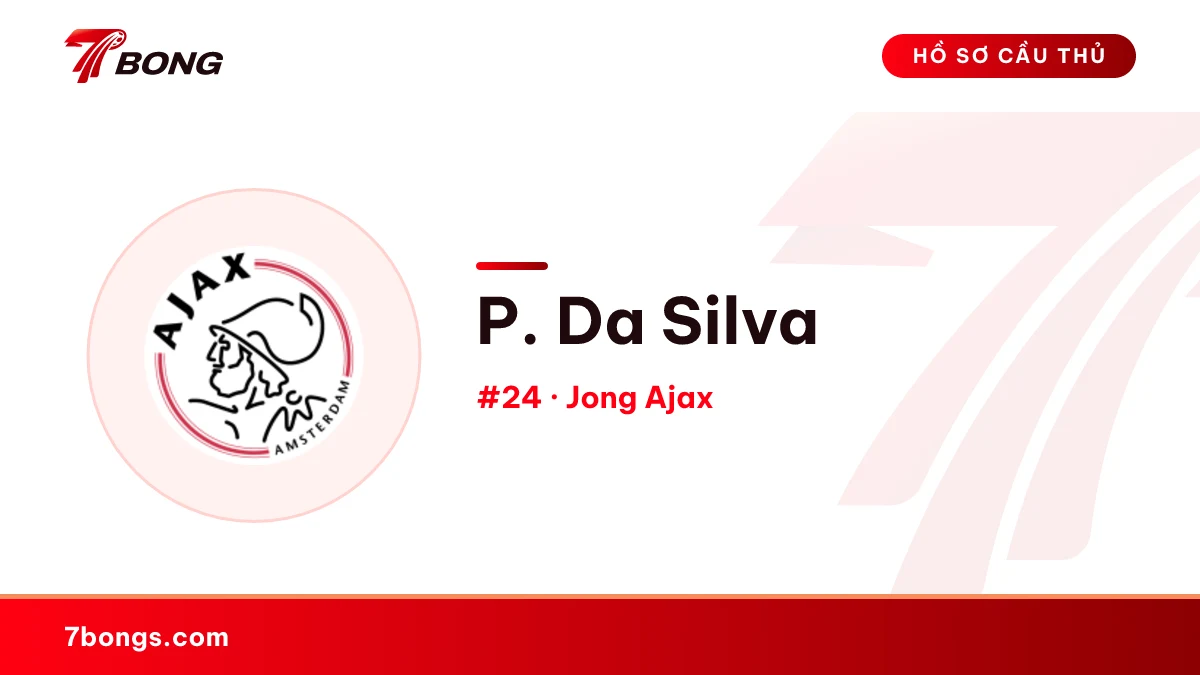 P. Da Silva — Jong Ajax