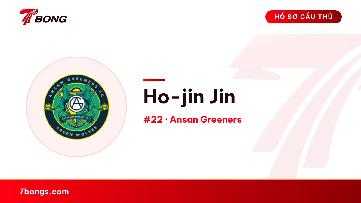 Ho-jin Jin — Ansan Greeners