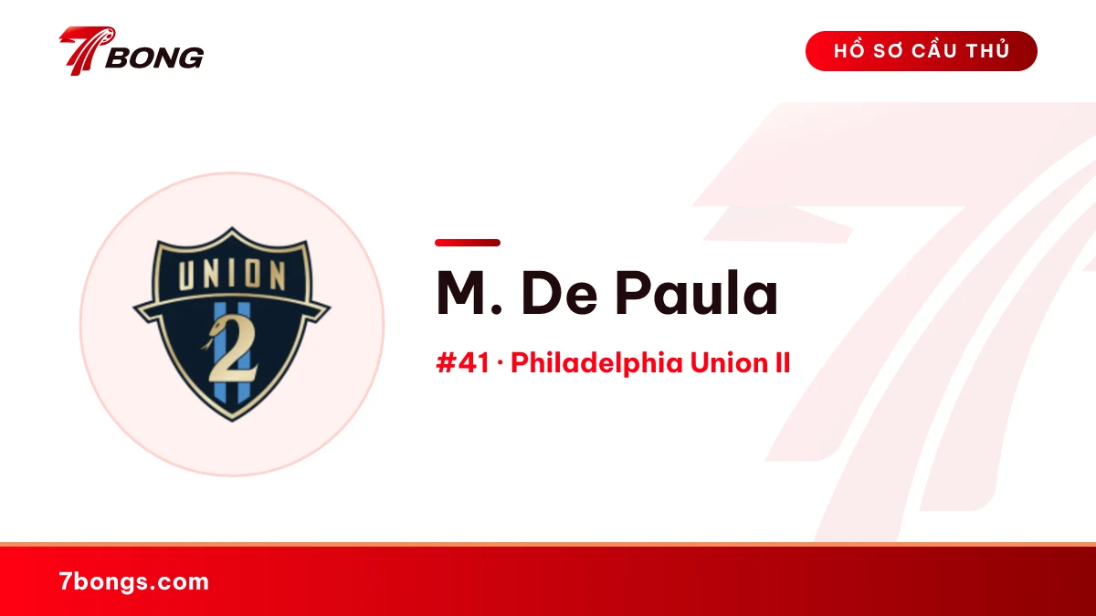 M. De Paula — Philadelphia Union II