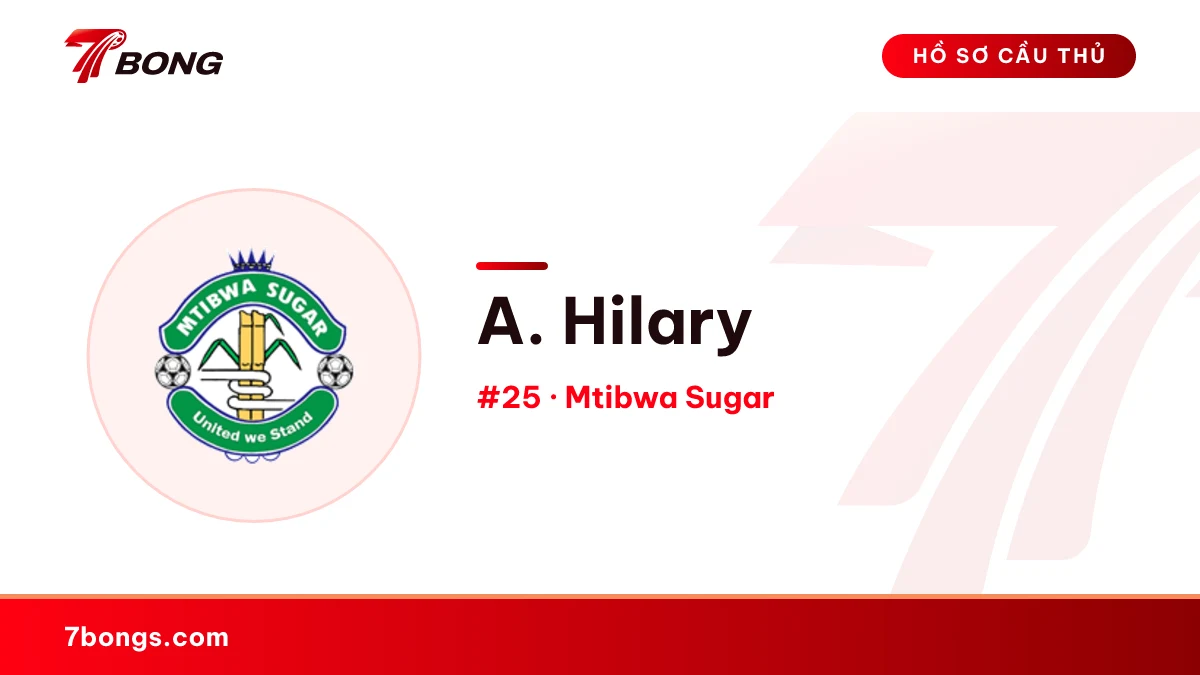 A. Hilary — Mtibwa Sugar