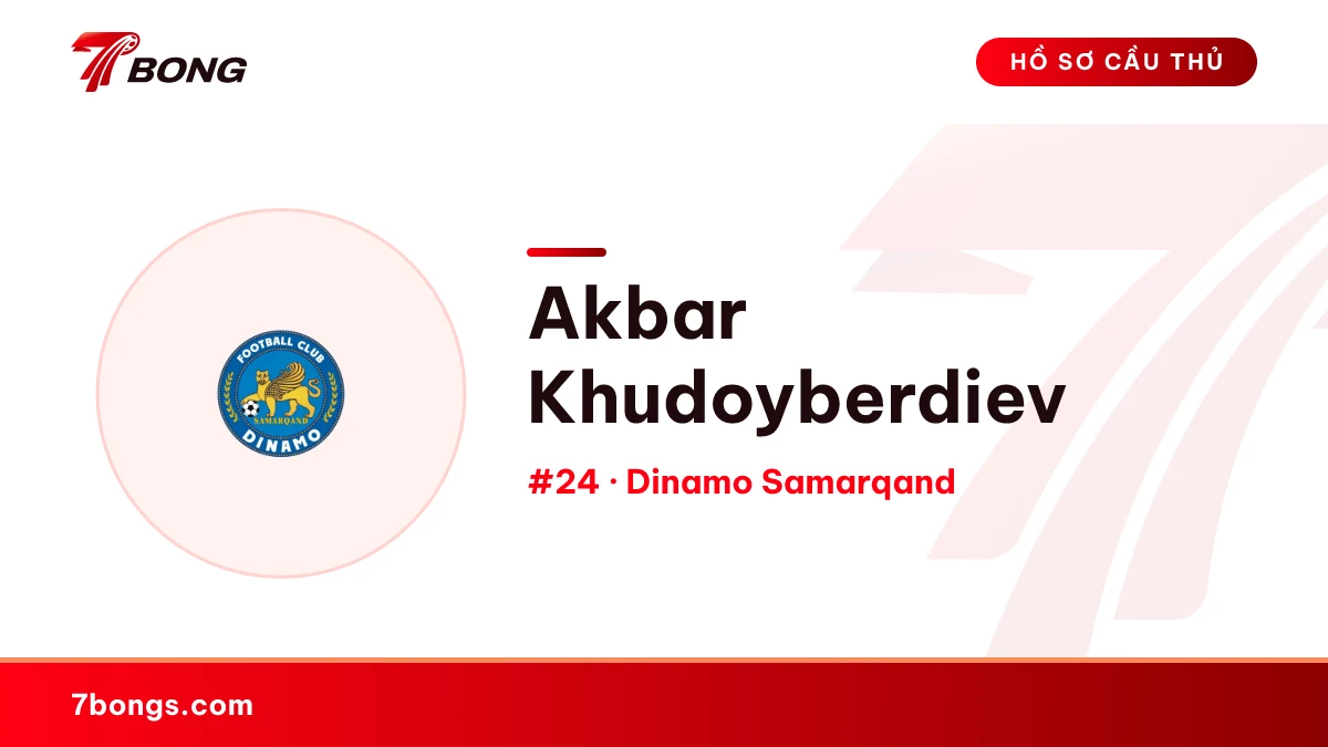 Akbar Khudoyberdiev — Dinamo Samarqand