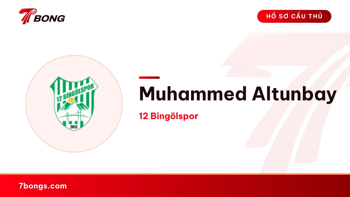 Muhammed Altunbay — 12 Bingölspor