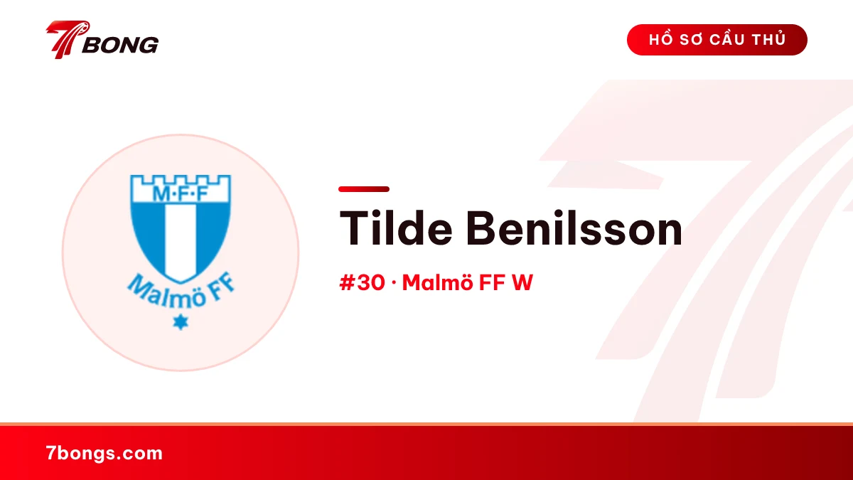 Tilde Benilsson — Malmö FF W