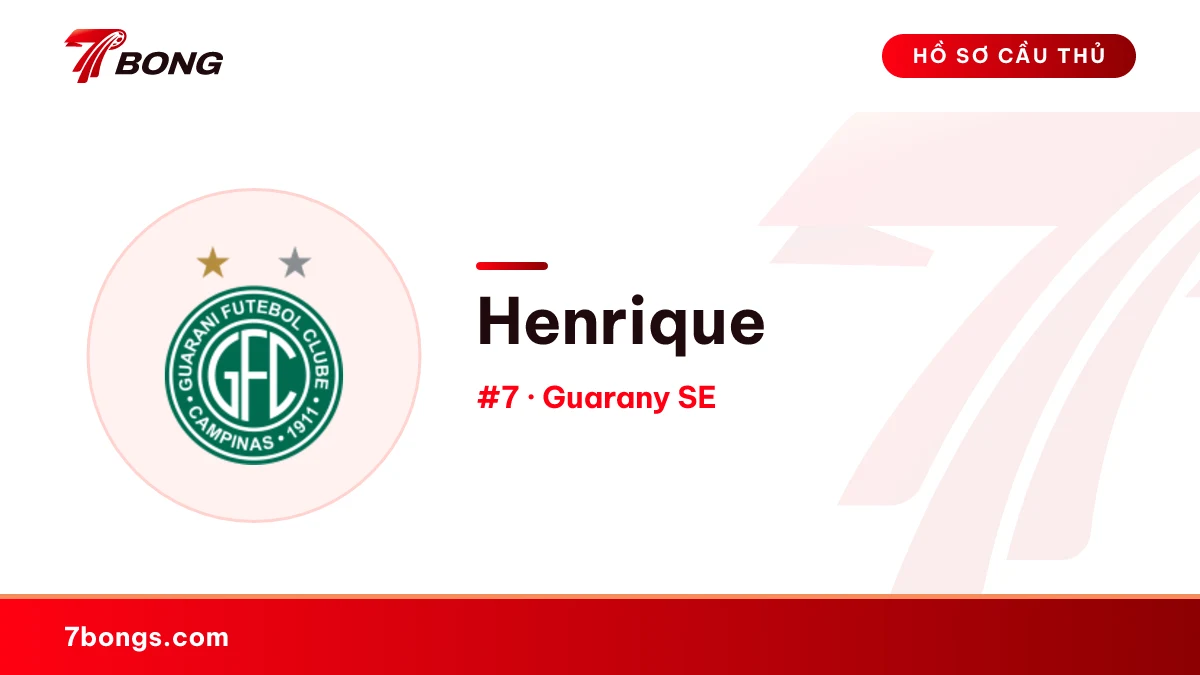 Henrique — Guarany SE