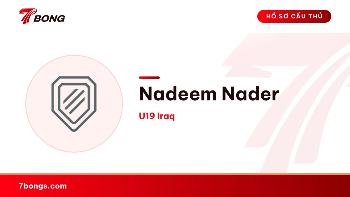 Nadeem Nader — U19 Iraq
