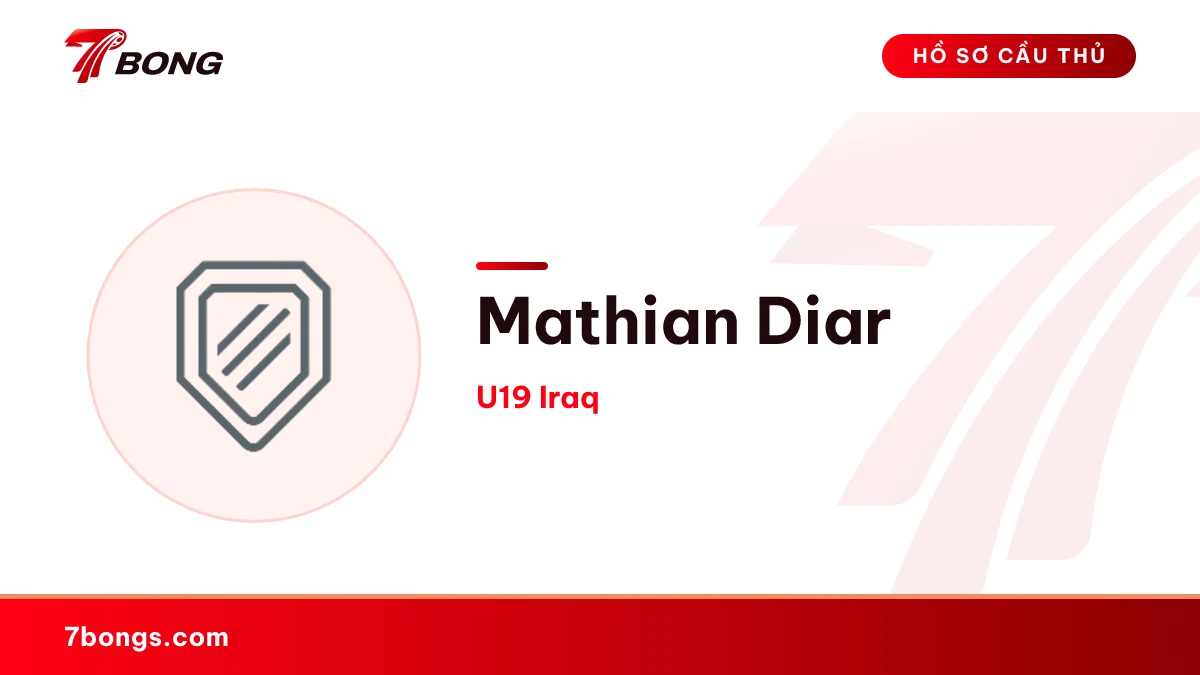 Mathian Diar — U19 Iraq