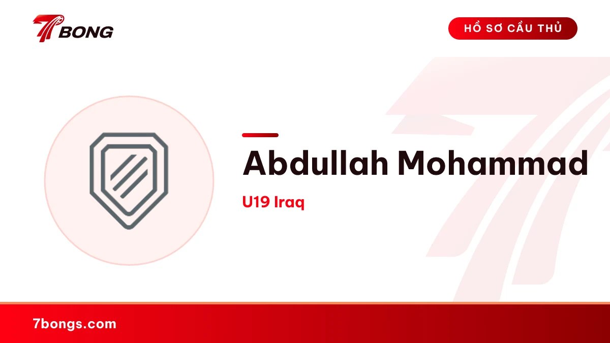 Abdullah Mohammad — U19 Iraq
