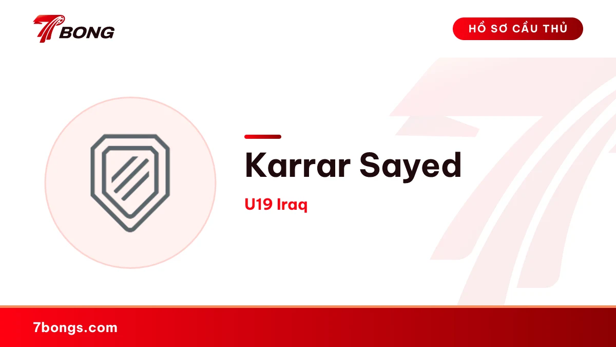 Karrar Sayed — U19 Iraq