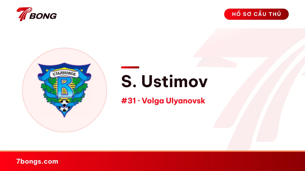 S. Ustimov — Volga Ulyanovsk