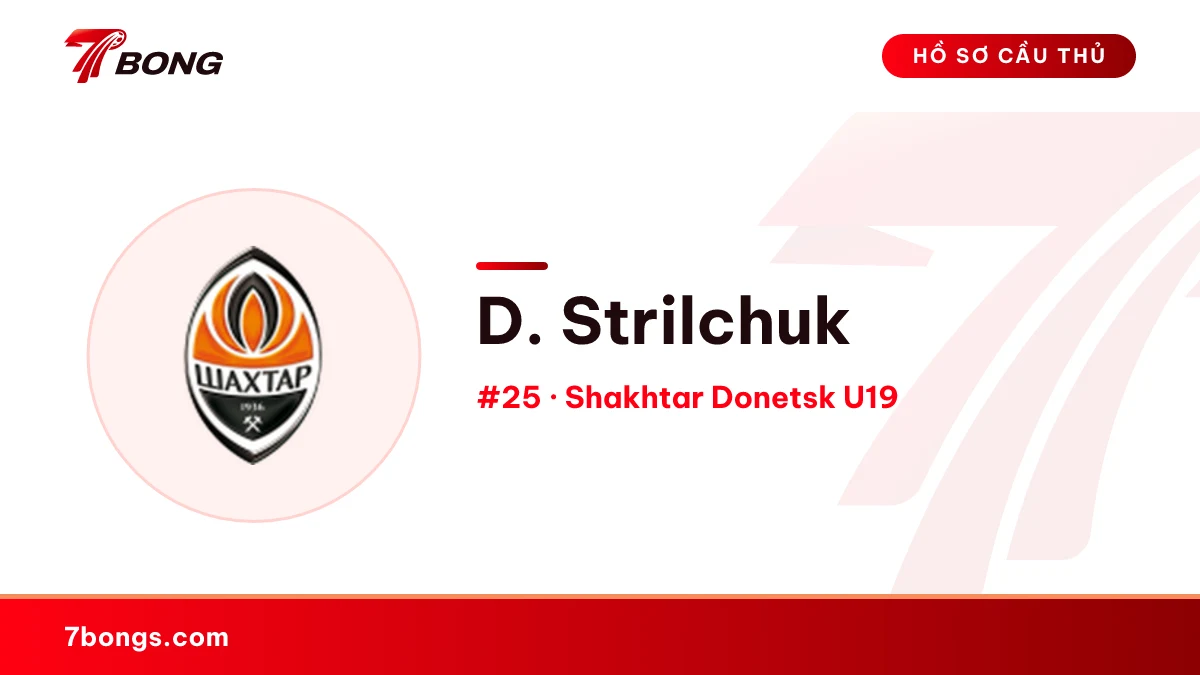 D. Strilchuk — Shakhtar Donetsk U19