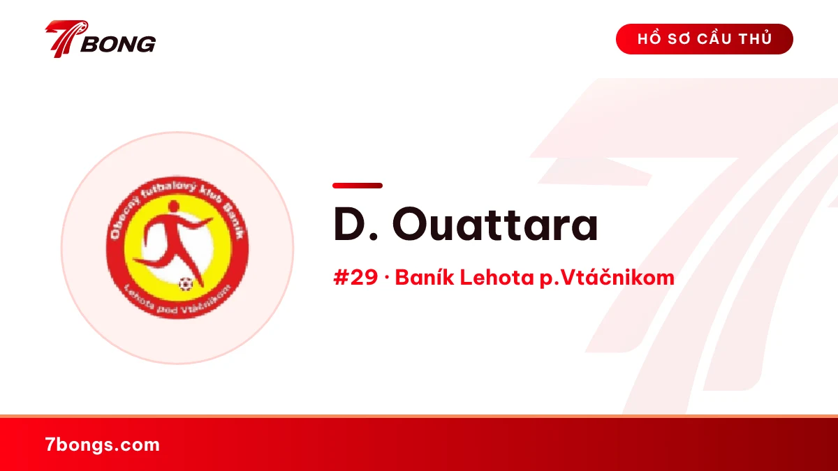D. Ouattara — Baník Lehota p.Vtáčnikom