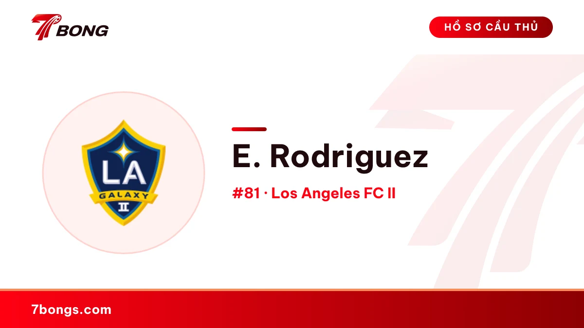 E. Rodriguez — Los Angeles FC II