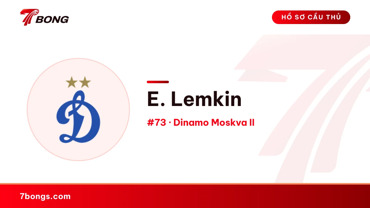 E. Lemkin — Dinamo Moskva II