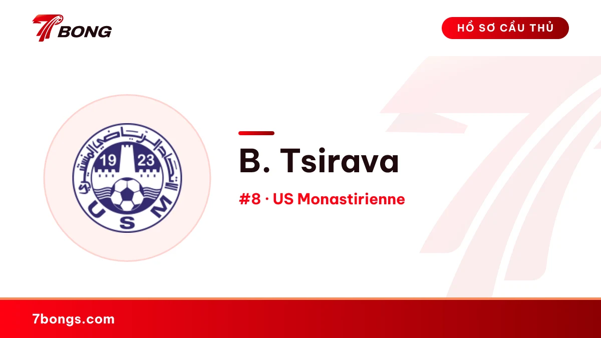 B. Tsirava — US Monastirienne