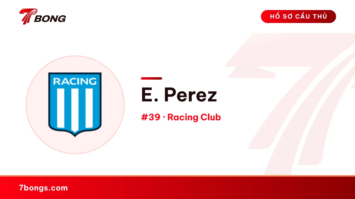 E. Perez — Racing Club