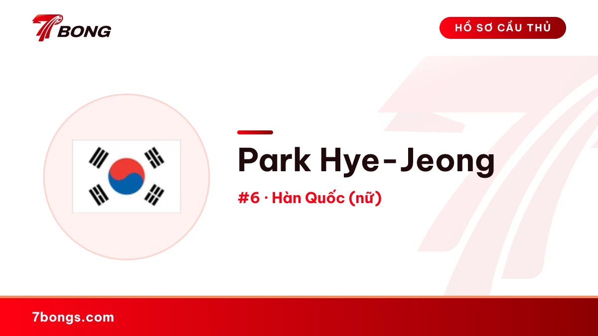 Park Hye-Jeong — Hàn Quốc (nữ)