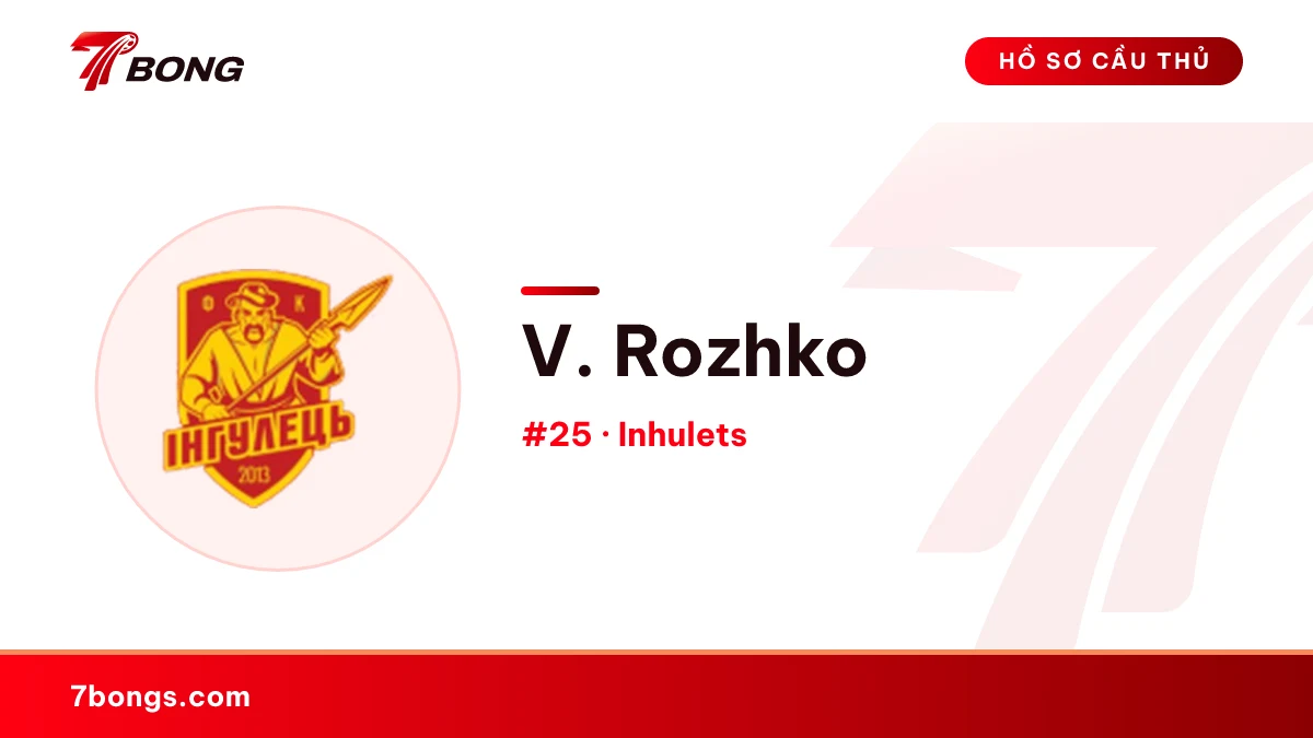 V. Rozhko — Inhulets