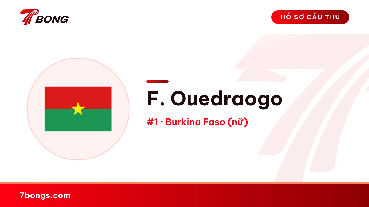 F. Ouedraogo — Burkina Faso (nữ)