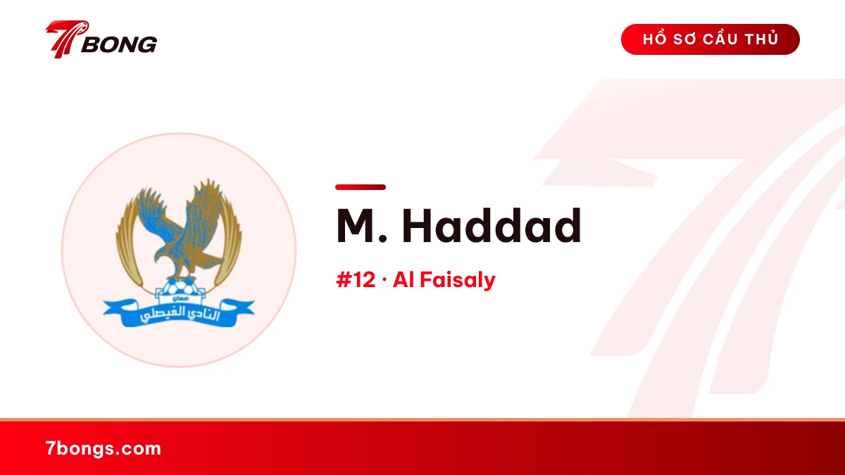 M. Haddad — Al Faisaly