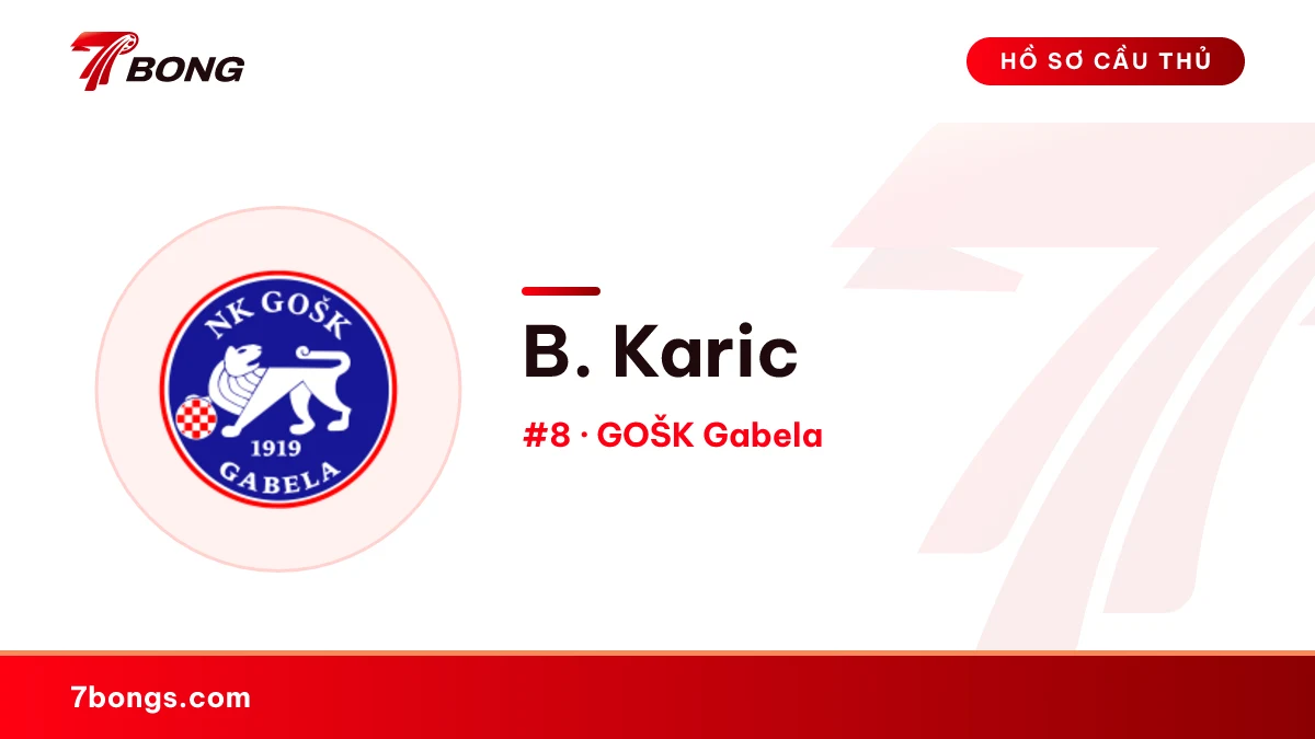 B. Karic — GOŠK Gabela
