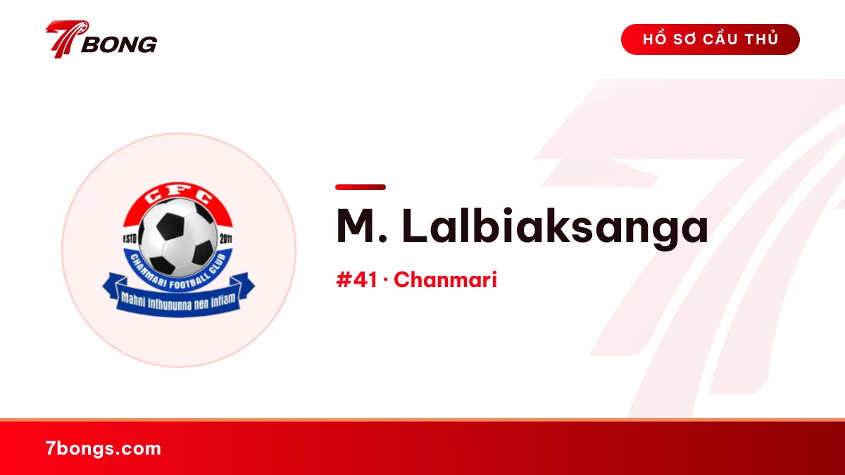 M. Lalbiaksanga — Chanmari
