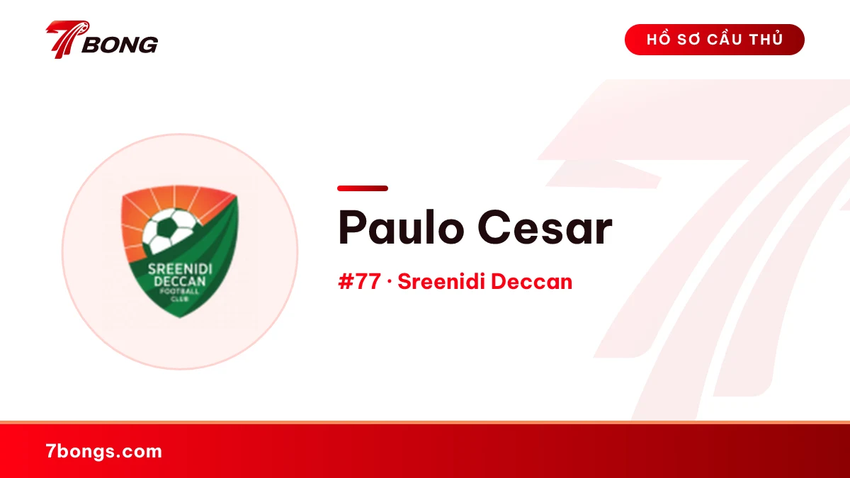 Paulo Cesar — Sreenidi Deccan