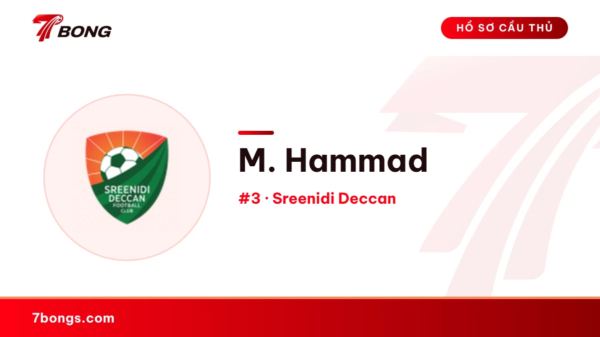 M. Hammad — Sreenidi Deccan