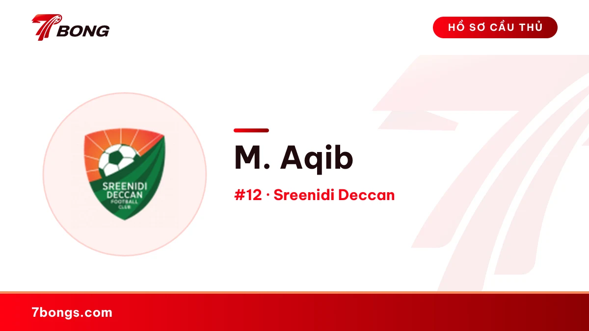 M. Aqib — Sreenidi Deccan