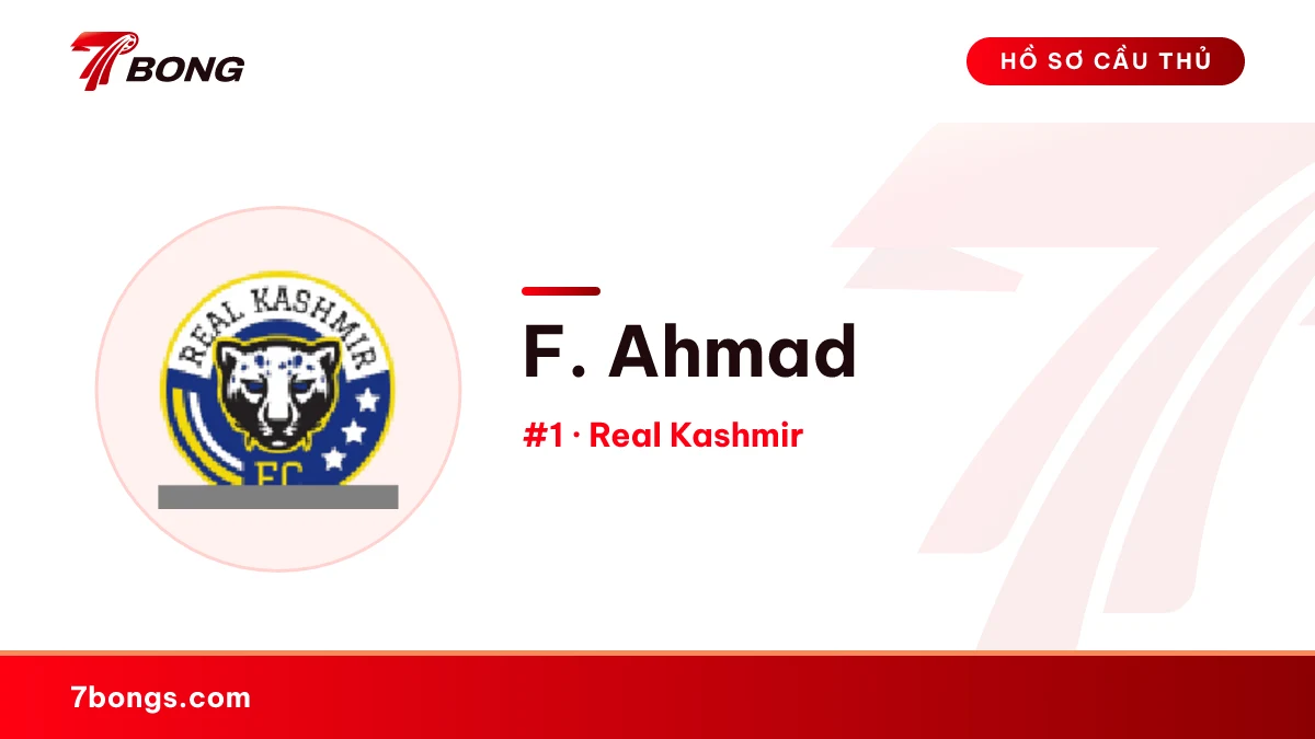 F. Ahmad — Real Kashmir