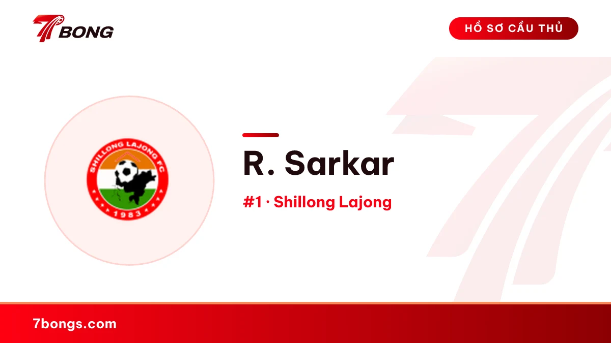 R. Sarkar — Shillong Lajong