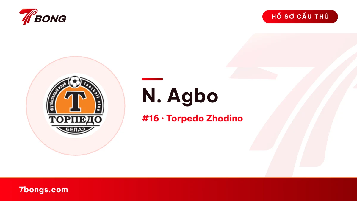 N. Agbo — Torpedo Zhodino