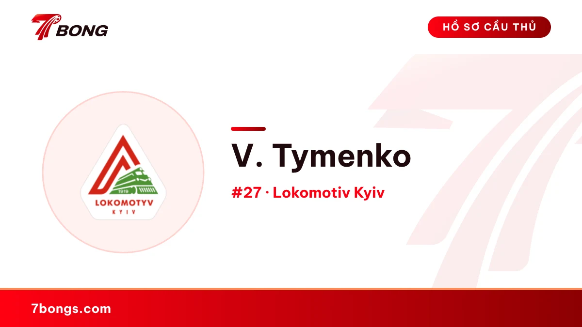V. Tymenko — Lokomotiv Kyiv