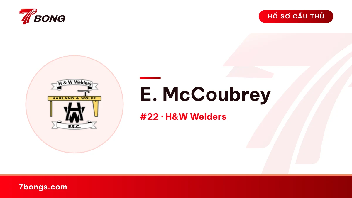 E. McCoubrey — H&W Welders
