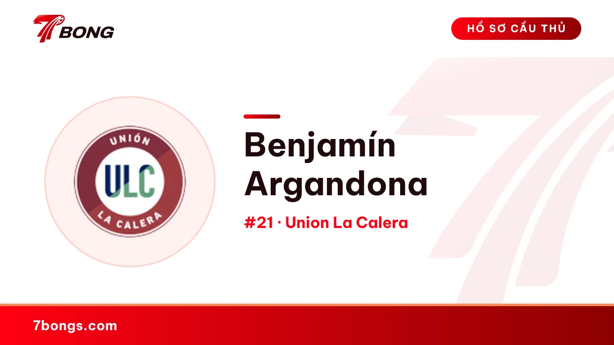 Benjamín Argandona — Union La Calera