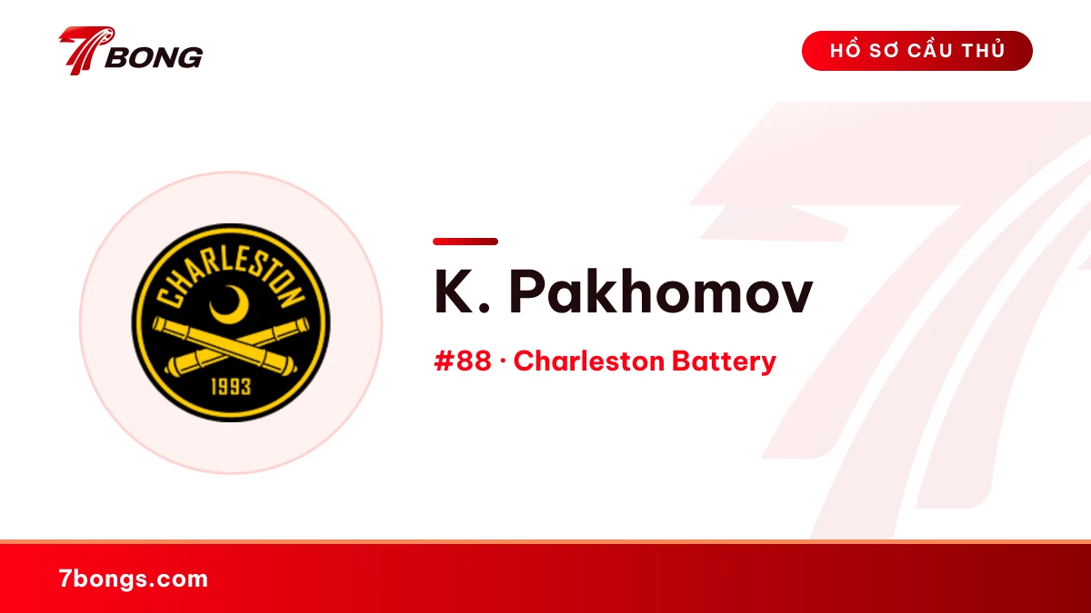 K. Pakhomov — Charleston Battery