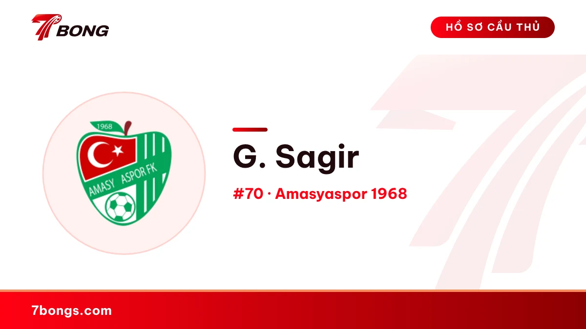 G. Sagir — Amasyaspor 1968