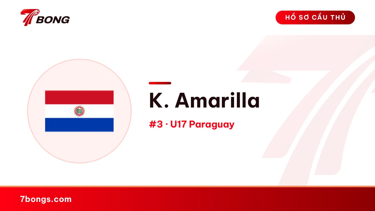 K. Amarilla — U17 Paraguay