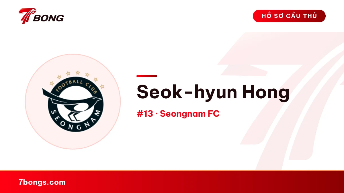 Seok-hyun Hong — Seongnam FC