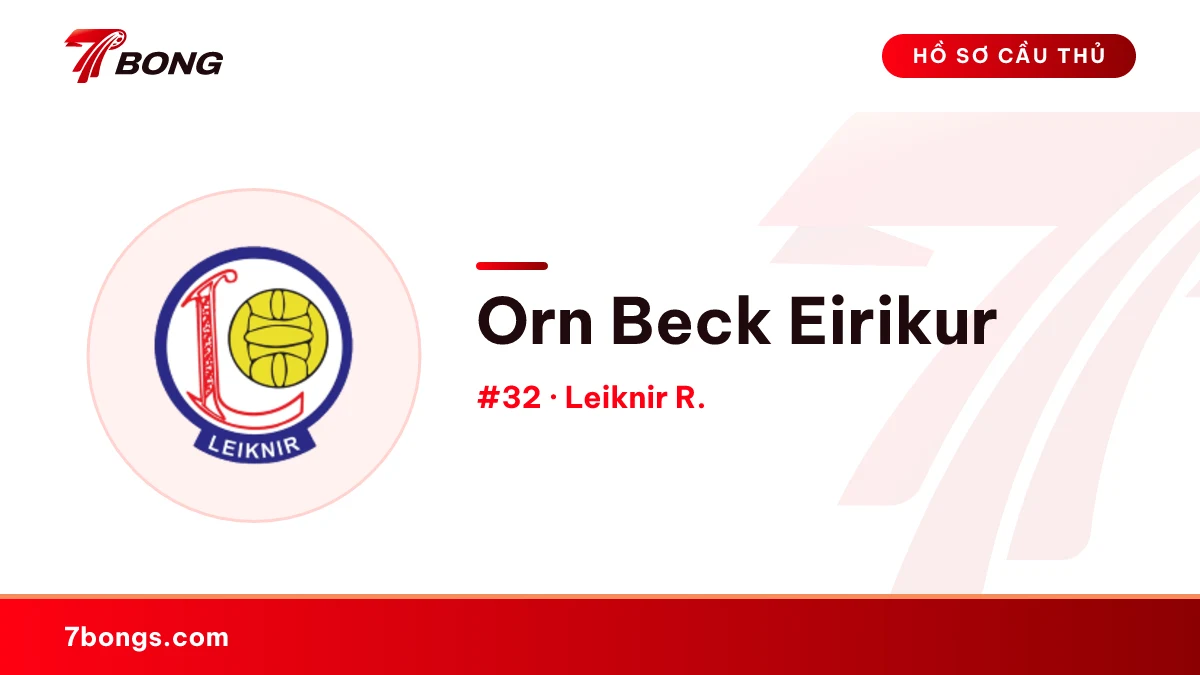 Orn Beck Eirikur — Leiknir R.