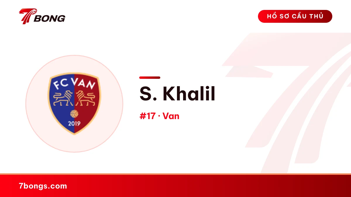 S. Khalil — Van