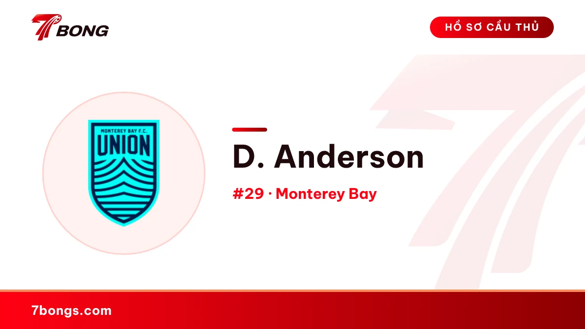 D. Anderson — Monterey Bay