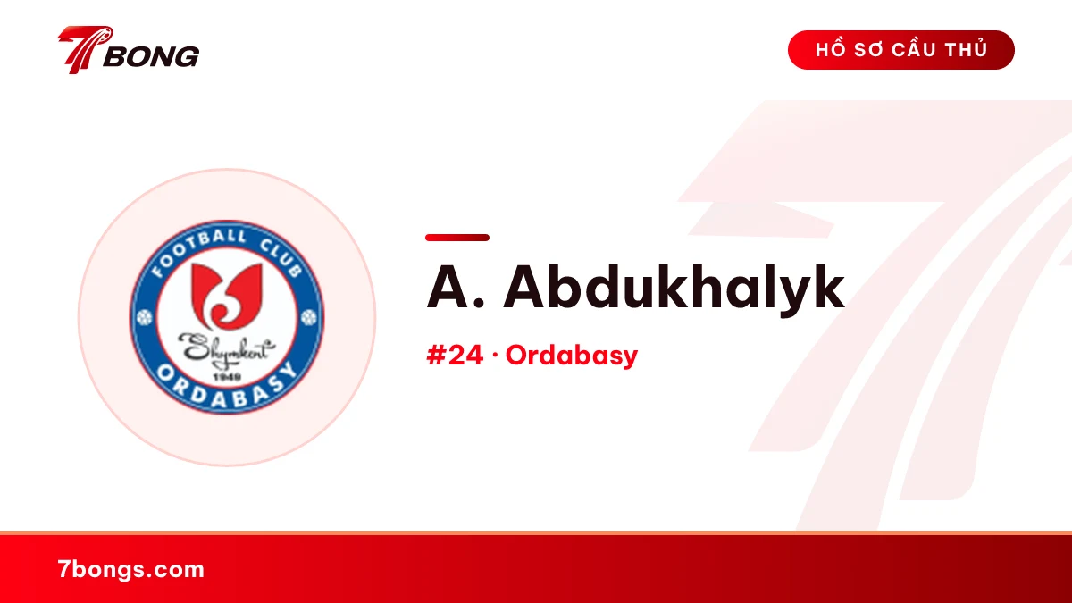A. Abdukhalyk — Ordabasy