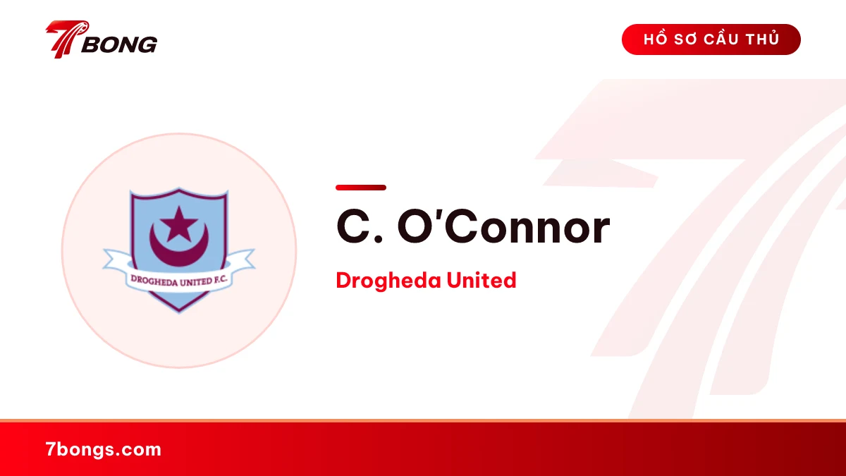 C. O'Connor — Drogheda United
