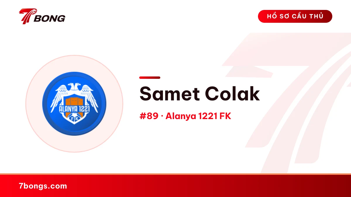 Samet Colak — Alanya 1221 FK