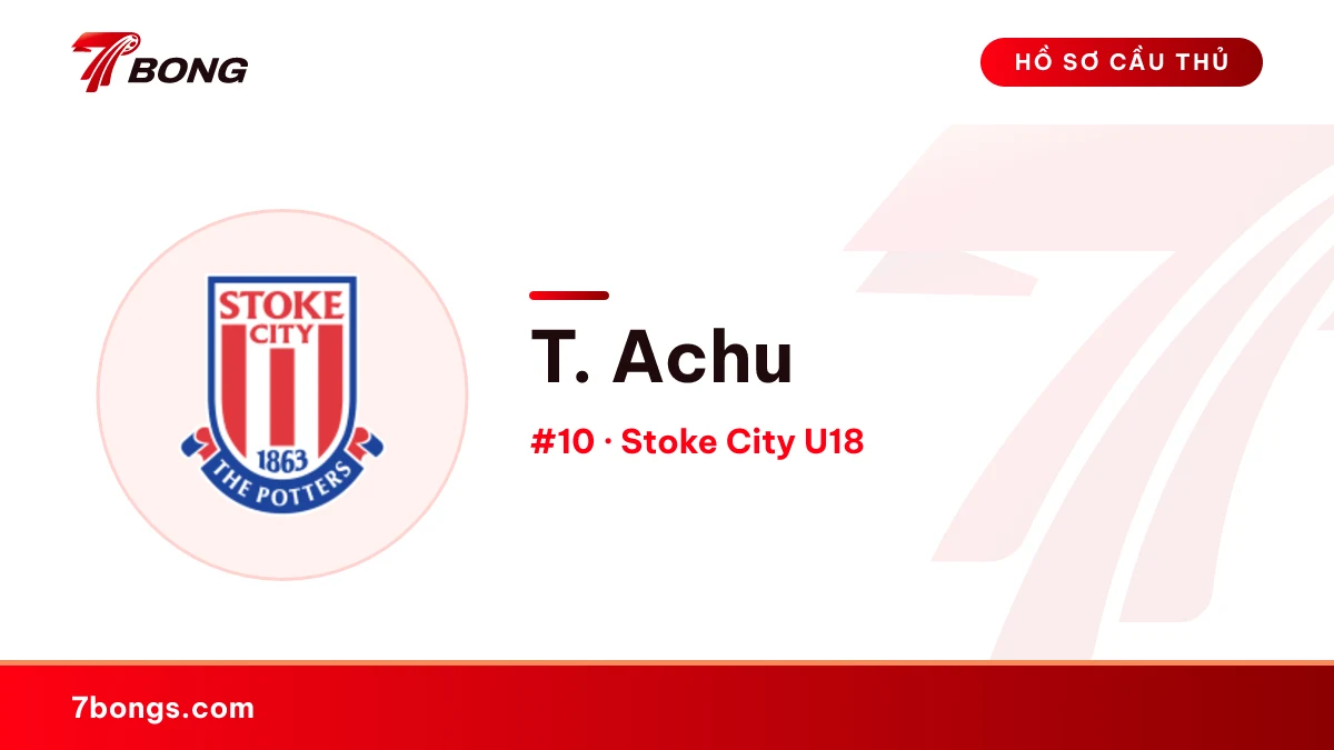T. Achu — Stoke City U18