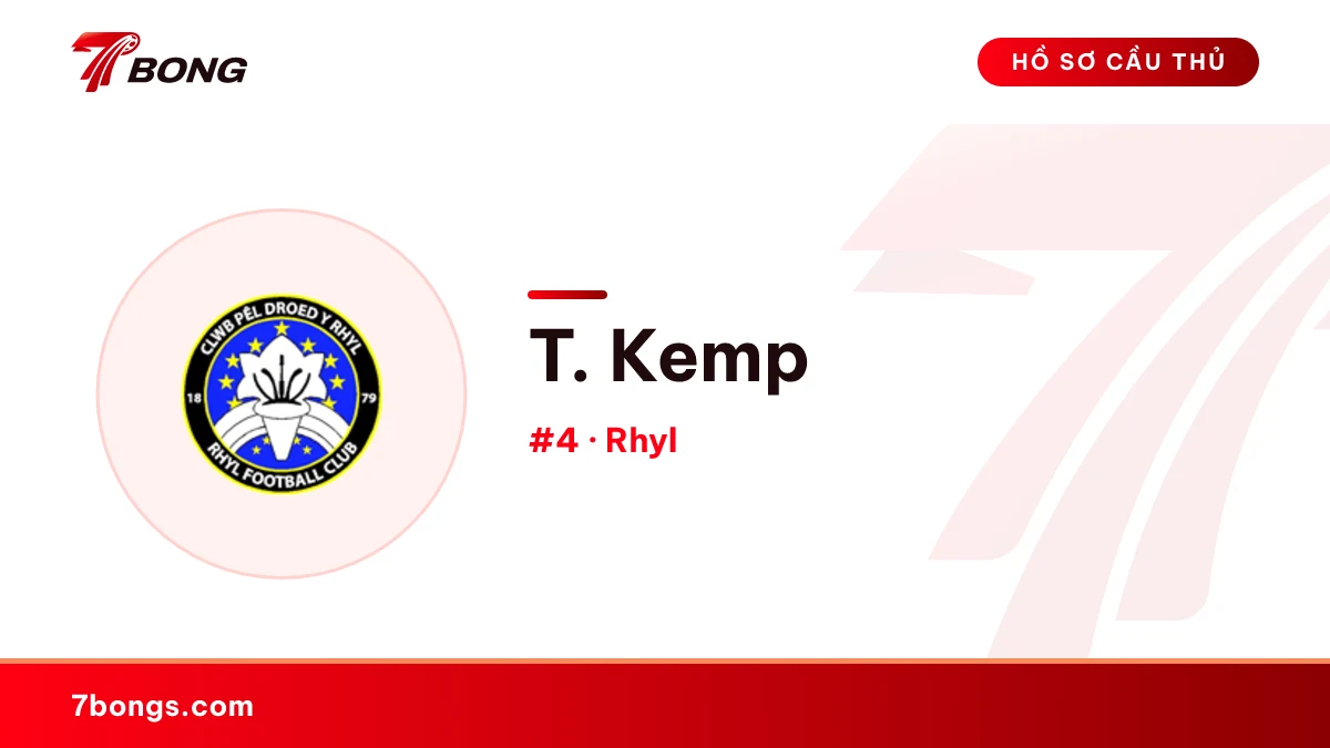 T. Kemp — Rhyl