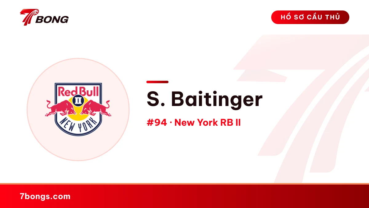 S. Baitinger — New York RB II
