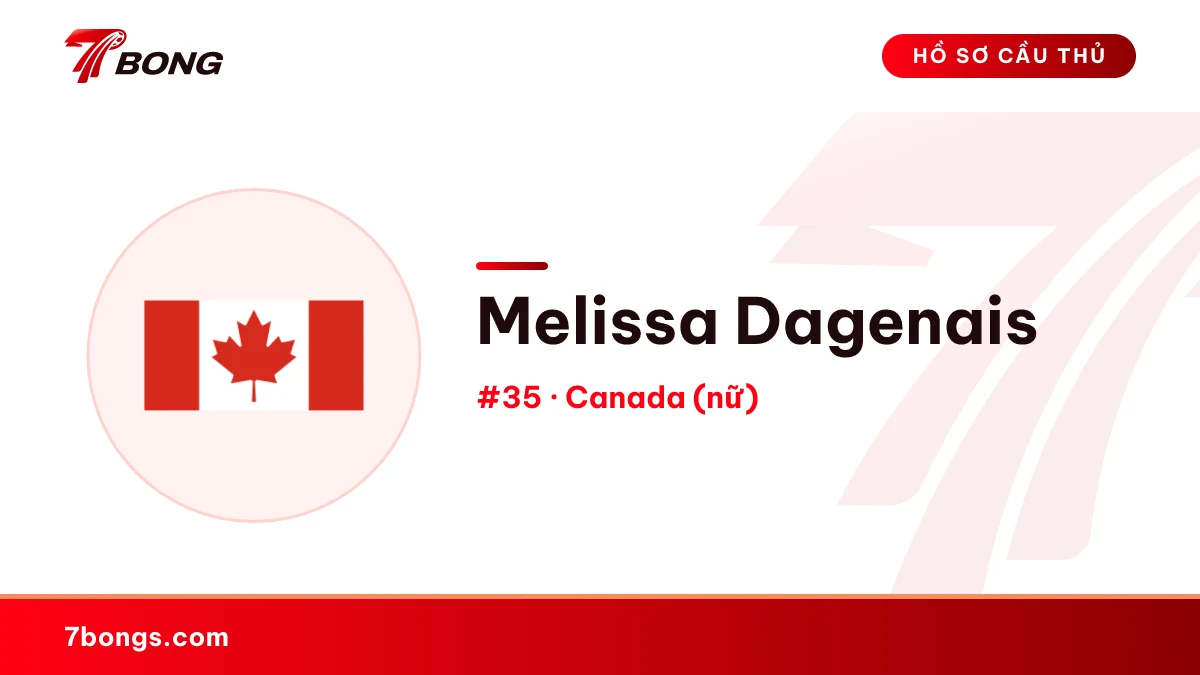 Melissa Dagenais — Canada (nữ)