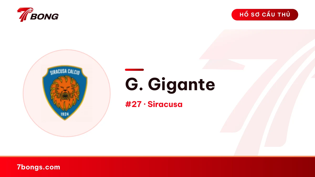 G. Gigante — Siracusa