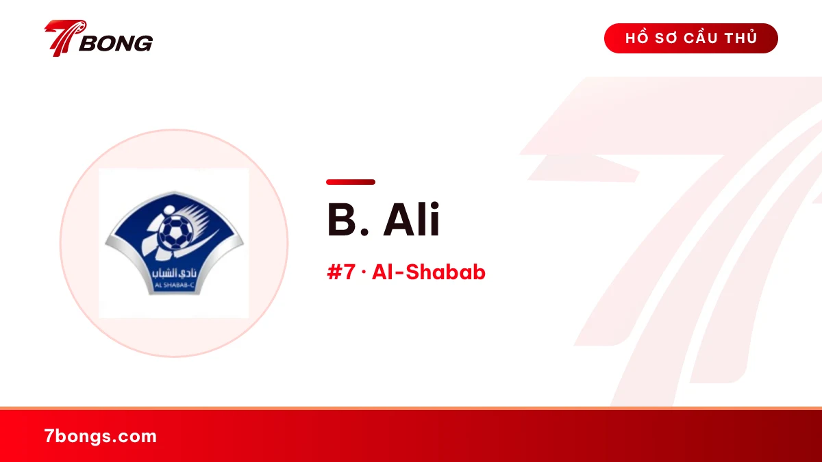 B. Ali — Al-Shabab